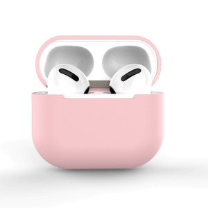 Case For Apple Airpod 3 Silicone Cover Skin in Pink Earphone Charger Cases UK