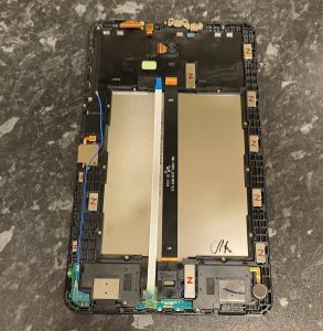 Lcd Screen For Samsung Tab A 10.1 2016 Reclaimed Used On Frame