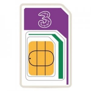 3 UK Sim Card Pack