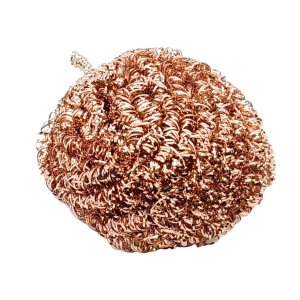 Brass Wool Soldering Iron Tip Cleaner Cleaning Ball with Dish