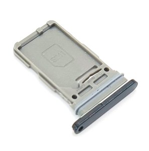 Sim Tray For Samsung S21 Black Replacement Card Holder