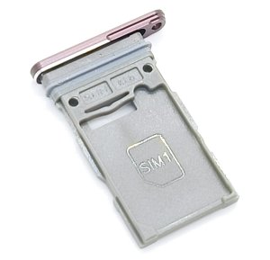 Sim Tray For Samsung S22 Ultra Purple Replacement Card Holder