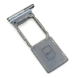 Sim Tray For Samsung Z Fold5 Graphite Replacement Dual Card Holder