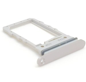 Sim Tray For Samsung Z Flip3 Silver Replacement Card Holder