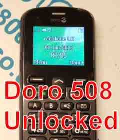 Doro Network Unlock Service (mail-in service)