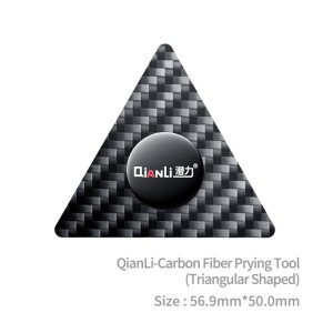 Carbon Fibre Prying Tool Qianli For Phone Opening Repair Triangular Shape