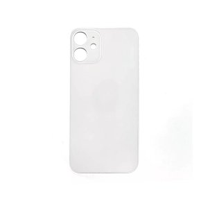 Glass Back For iPhone 12 Pro Plain in White