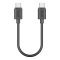 Budi 1m PD 65W USB Type-C to Type-C Reversible Aluminium Shell Braided Cable