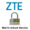 ZTE Network Unlock Service (mail-in service)