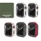 Case Screen Protector For Watch Series 7 41mm in Wine Red Full Body Cover