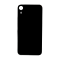 Glass Back For iPhone XR Plain in Black