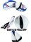 Golf Club Iron Head Covers Protector Headcover Set British in Blue 10 Pcs