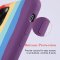 Case For iPhone 11 Pro Gay Pride Rainbow Multicoloured Liquid Silicone