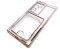 Case For Samsung S23 Ultra Clear View Card Holder Gel With Styled Edge Pink