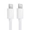 Type C To Type C Cable White 1M