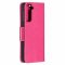 Case For Samsung S21 S30 Luxury PU Leather Flip Wallet Pink