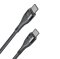 Type C to Type C Ven Dens 1.5m PD 60W USB Aluminium Shell Braided Cable
