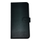 Flip Wallet Case For iPhone 14 15 Luxury PU Leather Black