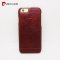 Case For iPhone 6 6S Plus Pierre Cardin Genuine Leather Back Cover in Red