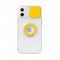 Case For iPhone 12 Mini in Yellow Camera Lens Protection Cover Soft TPU