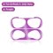 Seal Protection For Airpod 3 Metal Dust Proof Guard Sticker in Purple