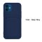 Case For iPhone 13 Pro Max Silicone Card Holder Protection in Navy