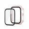 Case Screen Protector For Apple Watch Series SE 6 5 4 44mm Pink Sand