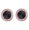 Camera Protectors For iPhone 14 14 Plus A Set of 2 Red Jewelled