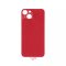 Glass Back For iPhone 13 Plain In Red