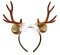 Reindeer Antlers Headband for Christmas Festive Brown