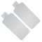 Factory Seal For iPhone 13 13 Pro White Paper Card Screen Protection Pack of 2