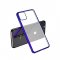 Case For iPhone 11 Pro Max Clear Silicone With Purple Edge