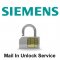 Siemens Network Unlock Service (mail-in service)